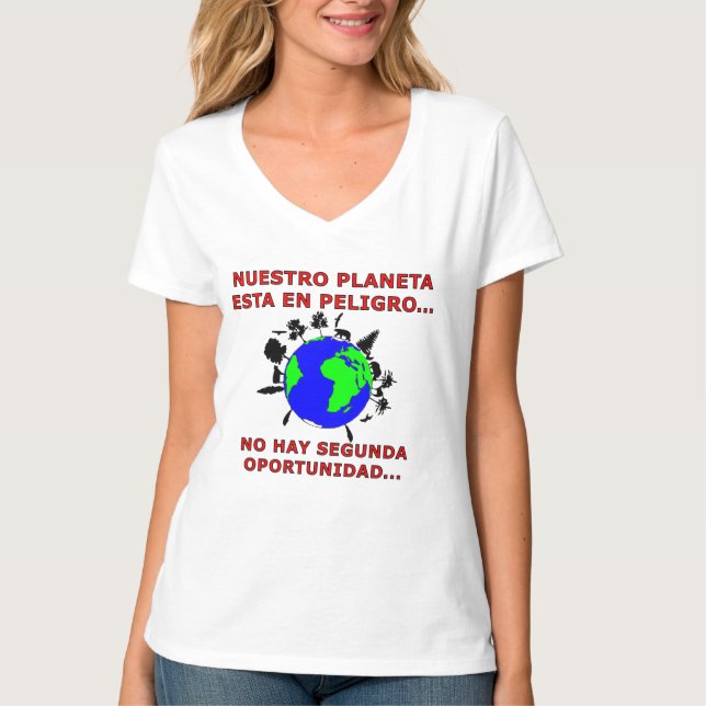 NUESTRO PLANETA T-Shirt (Front)