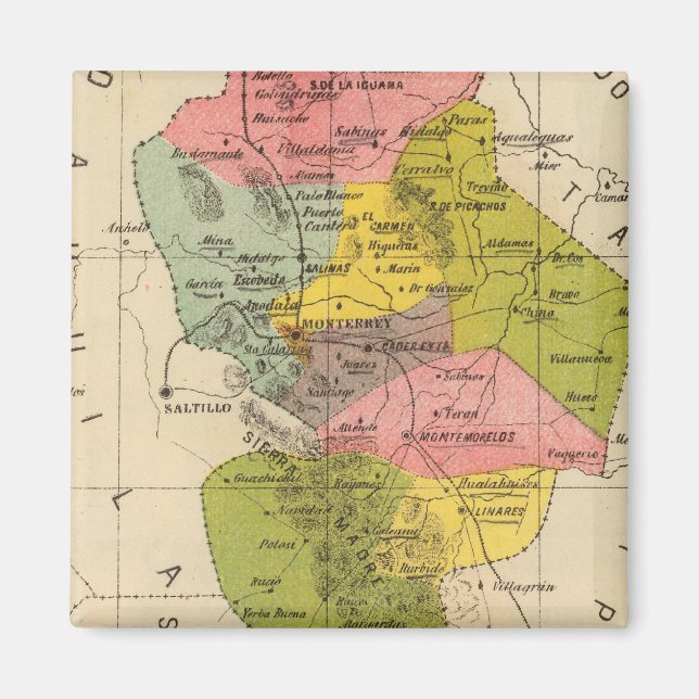 Nuevo Leon, Mexico Magnet (Front)