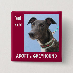 'nuf said. 15 cm square badge