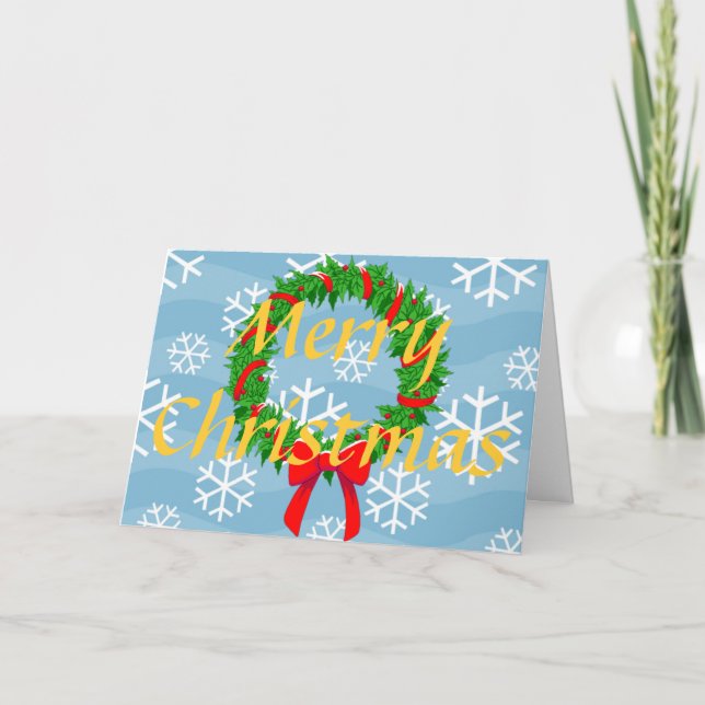 Nuff Said... Holiday Card (Front)