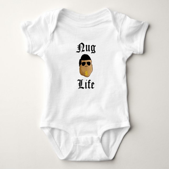 Nug Life Baby Bodysuit (Front)