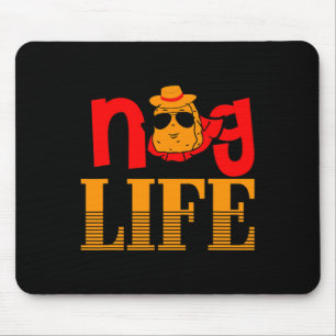 Nug Life Chicken Nugget Funny Mouse Pad