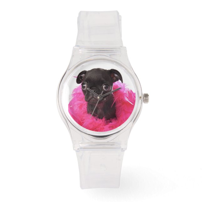 Nugget, APARN SpokesPug Sporty Watch (Front)