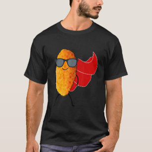 Nugget  Nug Cape Chicken Nugget Fast Food T-Shirt