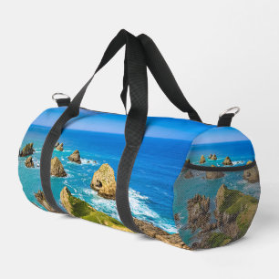 Nugget Point islets, New Zealand Duffle Bag