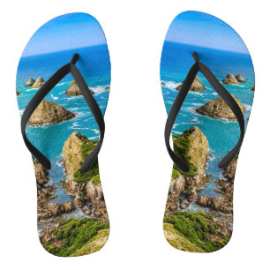 Nugget Point islets, New Zealand Jandals