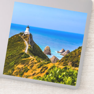 Nugget Point lighthouse, New Zealand
