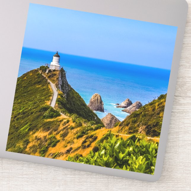 Nugget Point lighthouse, New Zealand (Detail)