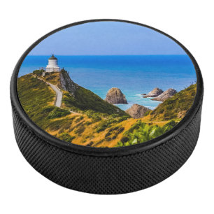 Nugget Point lighthouse, New Zealand Hockey Puck