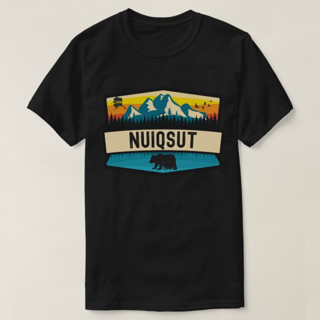 Nuiqsut, Alaska T-Shirt (Design Front)