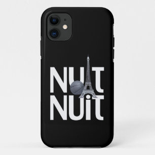 Nuit Nuit Basketball Night French Word Paris Tower Case-Mate iPhone Case