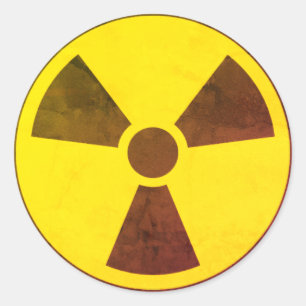 Nuke Classic Round Sticker