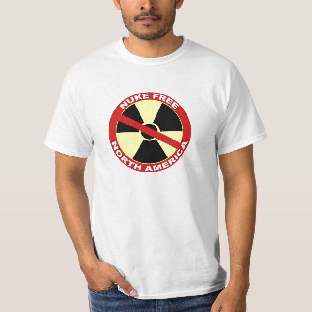 Nuke Free North America T-Shirt (Front)