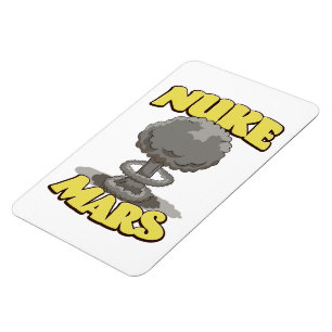 Nuke Mars Magnet
