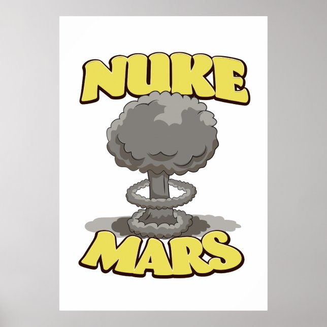 Nuke Mars Poster (Front)