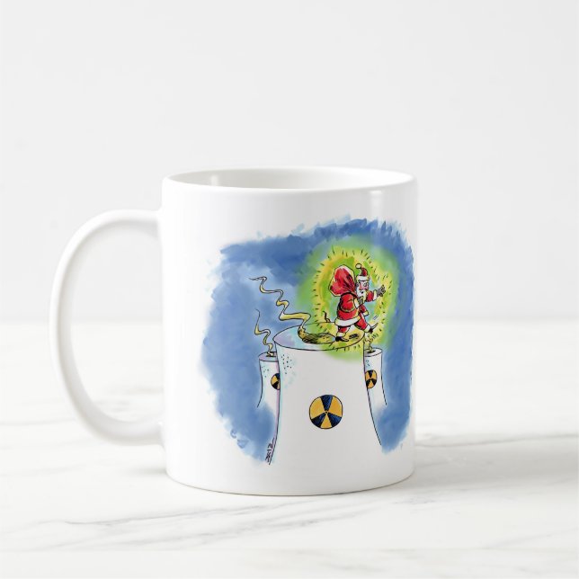 Nuked Santa Claus right hand mug (Left)