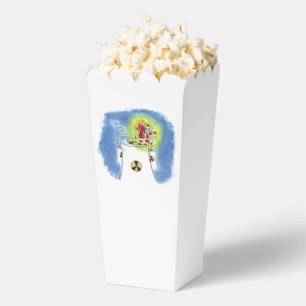 Nuked Santa popcorn boxes