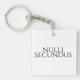 Nulli Secundus - Second To None Key Ring