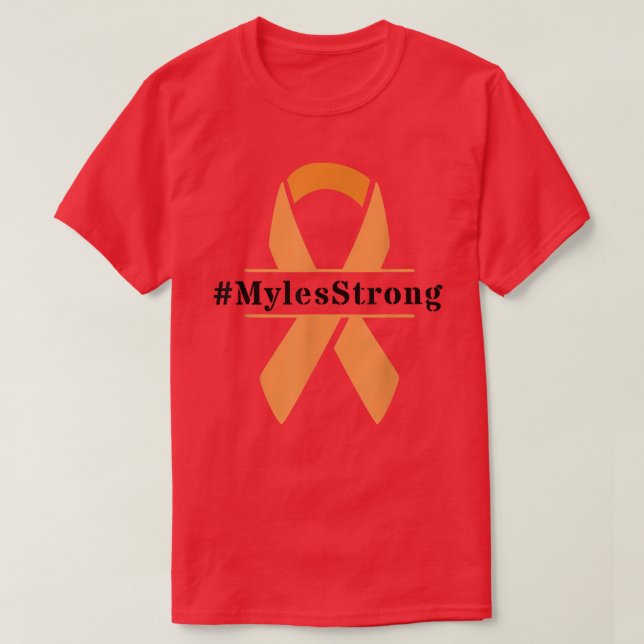 Number6 Myles Strong Support Squad  T-Shirt (Design Front)