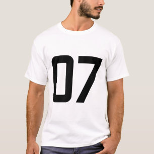 NUMBER 07 T-Shirt