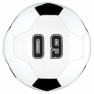 Number 09 soccer ball