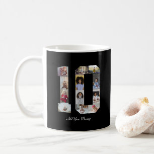 Number 10 Photo Collage Coffee Mug
