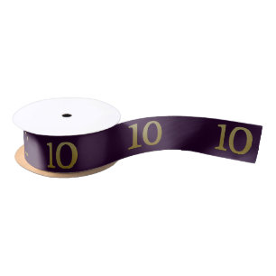 Number 10 Satin Ribbon