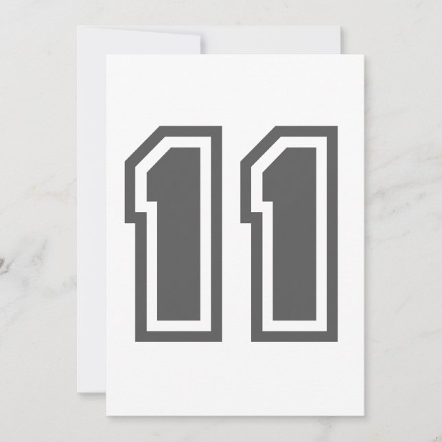 Number 11 (Front)
