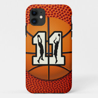 Number 11 Basketball Case-Mate iPhone Case