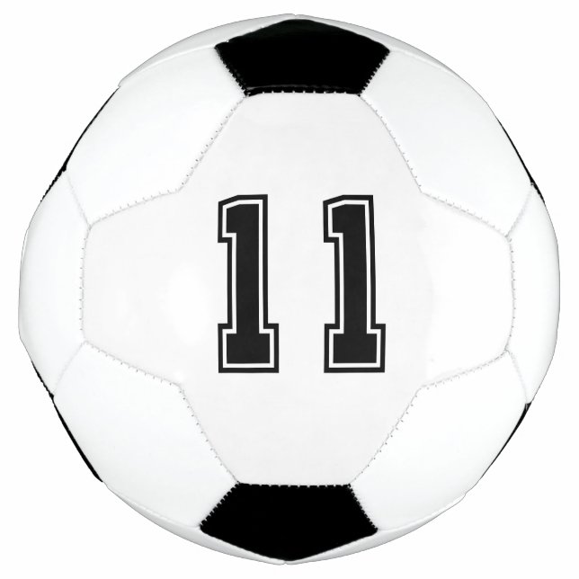 Number 11 soccer ball (Front)