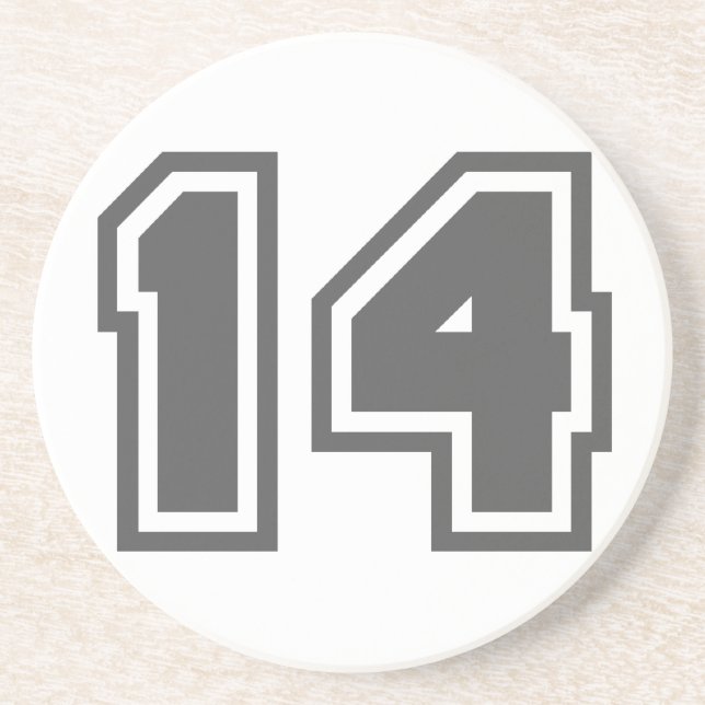 Number 14 coaster (Front)