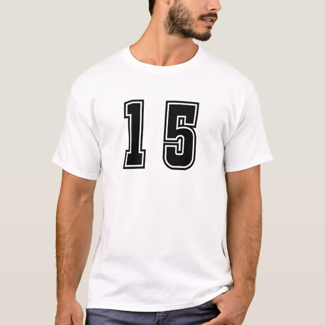 Number 15 T-Shirt (Front)