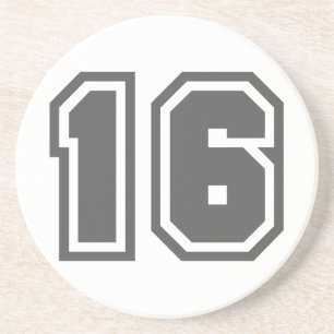 Number 16 coaster