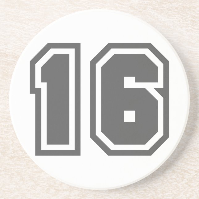 Number 16 coaster (Front)