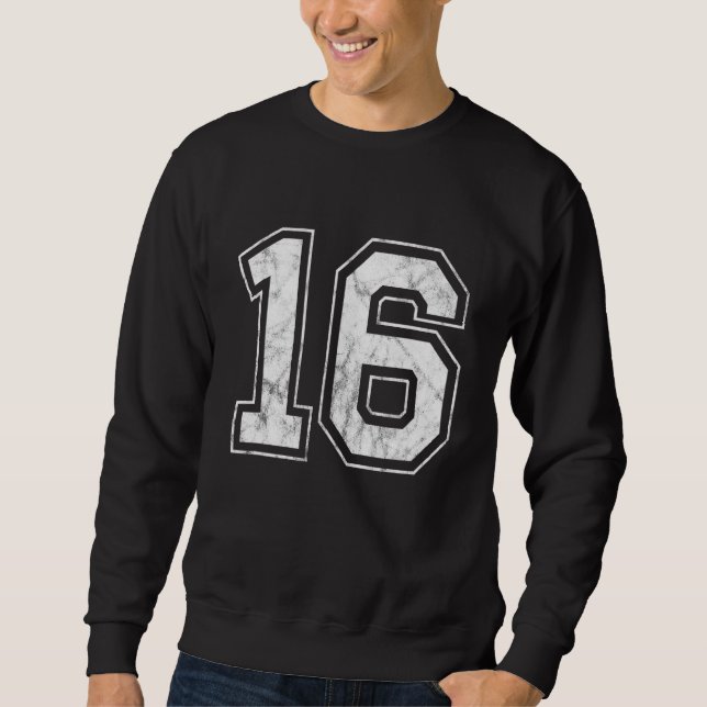 Number 16 sweatshirt (Front)