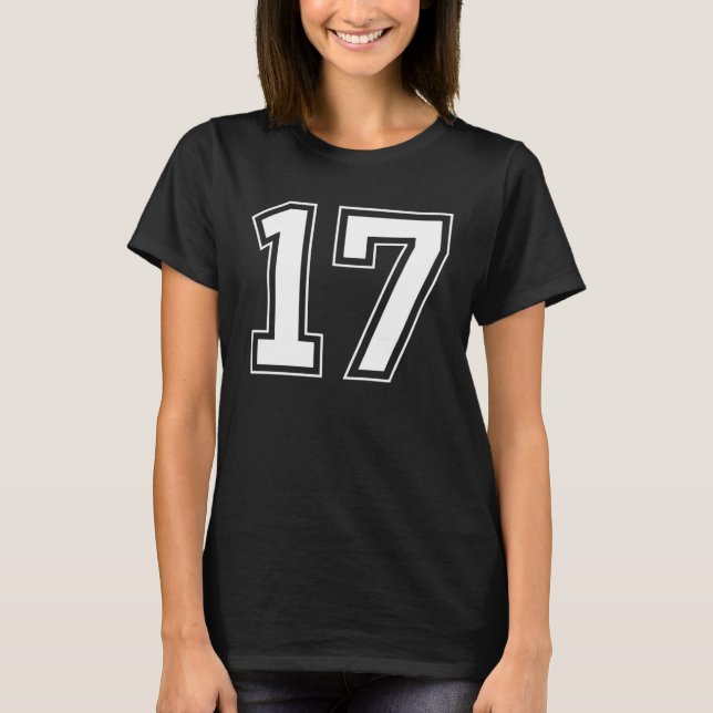 Number 17 T-Shirt (Front)