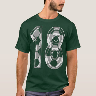 Number 18 Jersey 18 Mum Player Fan 1 T-Shirt