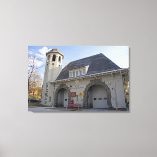 Number 19 Engine House in Washington, D.C. Canvas Print