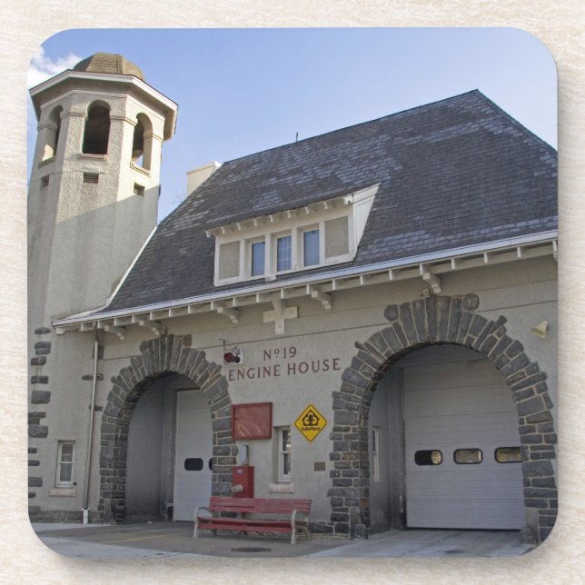 Number 19 Engine House in Washington, D.C. Coaster (Front)