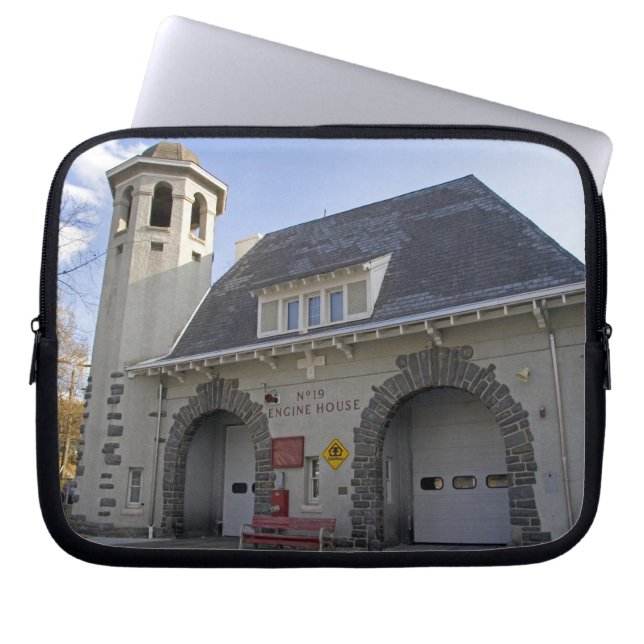 Number 19 Engine House in Washington, D.C. Laptop Sleeve (Front)