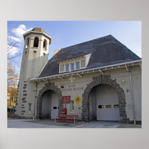 Number 19 Engine House in Washington, D.C. Poster