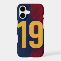 Number 19 iPhone 17 Case