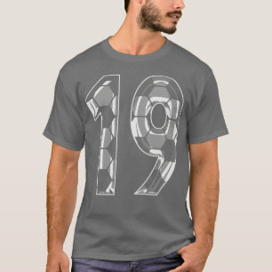 Number 19 Jersey 19 Mum Player Fan 1 T-Shirt