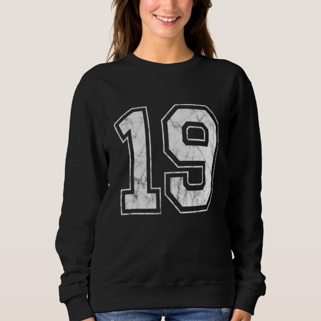Number 19 sweatshirt (Front)