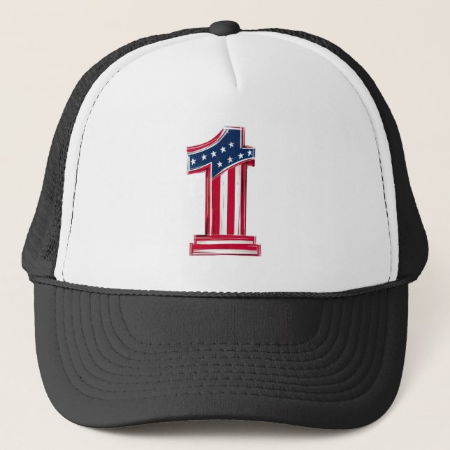 Number 1 American Hat (Front)