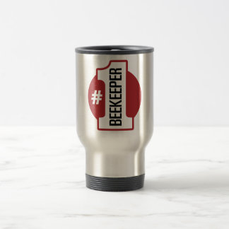 Number 1 Beekeeper Travel Mug