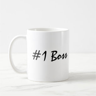 Number 1 Boss  Coffee Mug