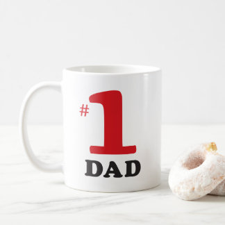 Number 1 Dad Coffee Mug