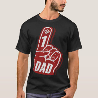 Number 1 DAD father's day T-Shirt