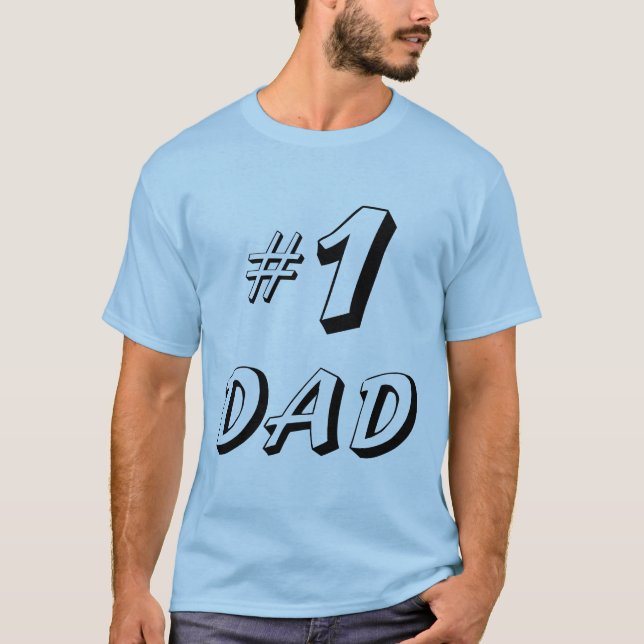 Number 1 Dad T-Shirt (Front)